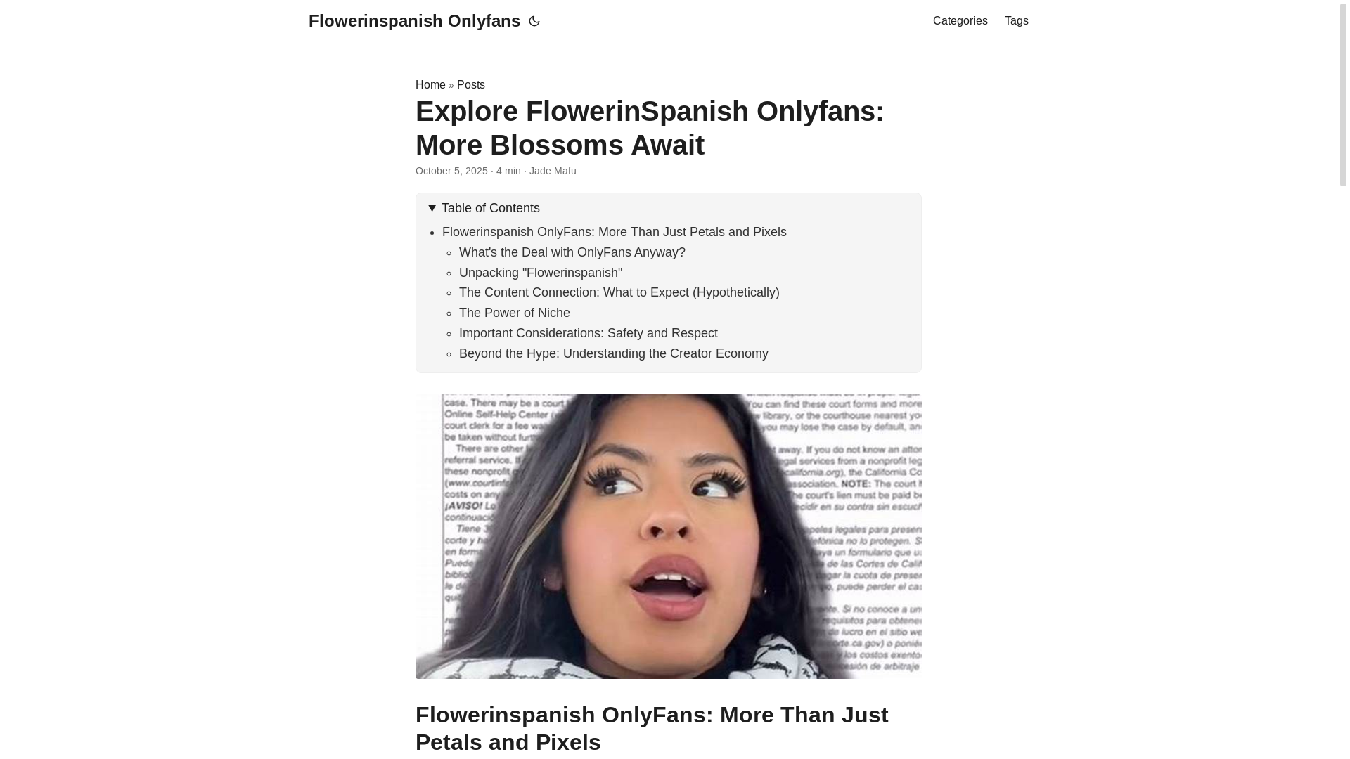 website screenshot of https://flowerinspanish-onlyfans.pages.dev/