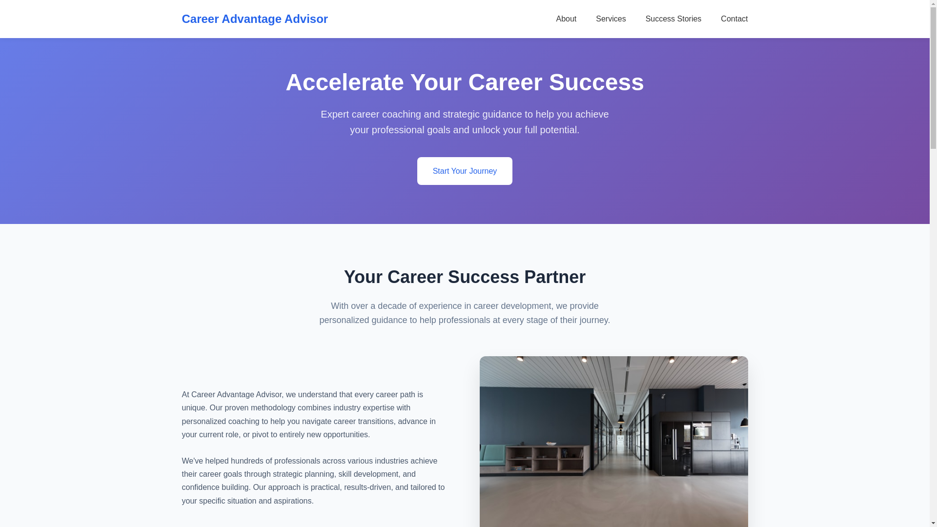 website screenshot of https://careeradvantageadvisor.cyou/