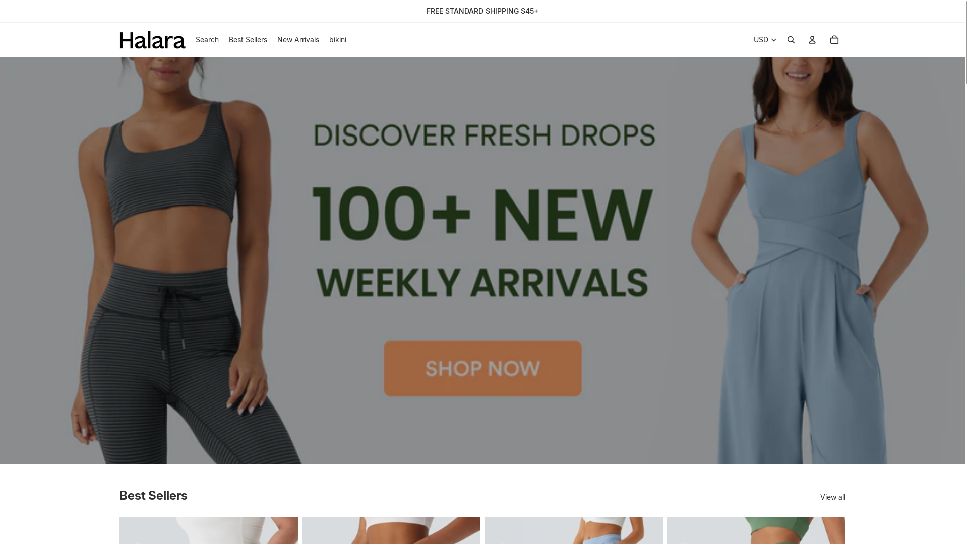 website screenshot of https://halaraonline.com/