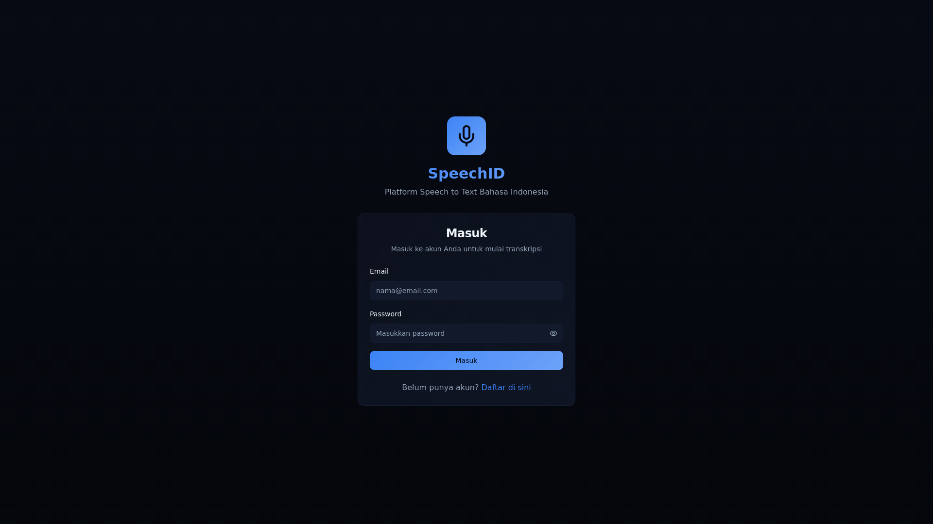website screenshot of https://speech-to-text-9kv.pages.dev/
