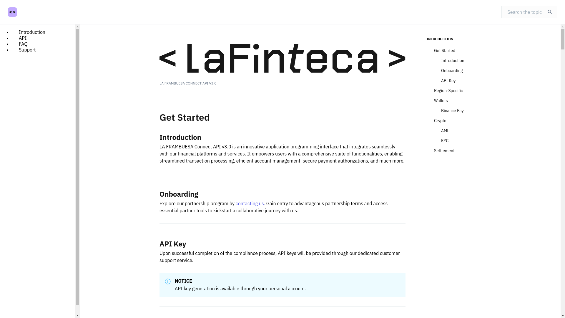 website screenshot of https://docs-la-finteca.pages.dev/
