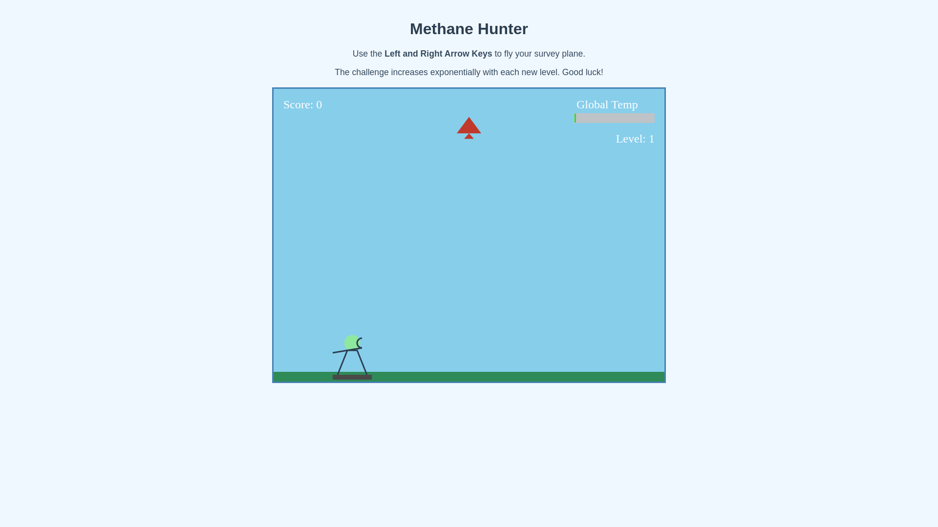 website screenshot of https://methane-hunter.pages.dev/
