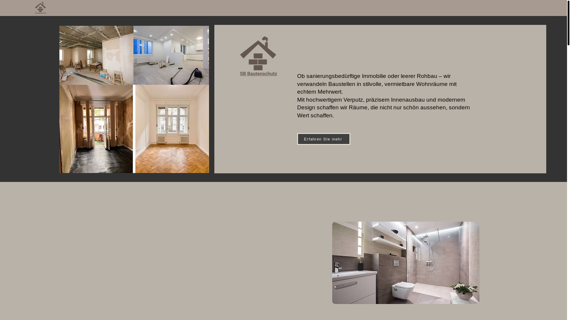 website screenshot of https://sb-bautenschutz.de/