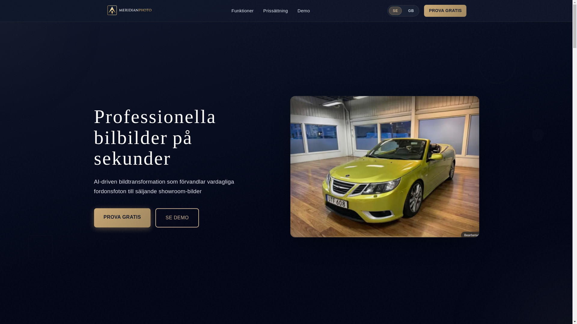 website screenshot of https://meridiannorth.studio/