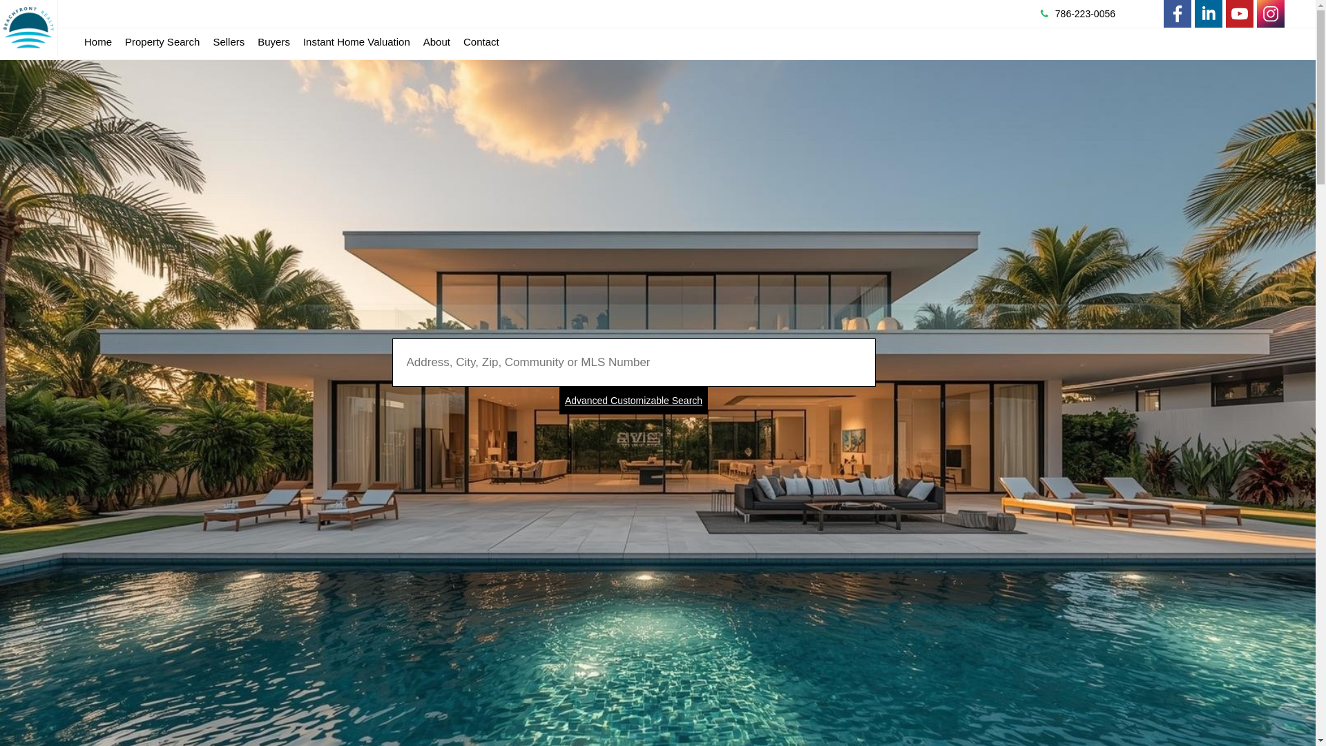 website screenshot of https://gissellesellsmiami.com/