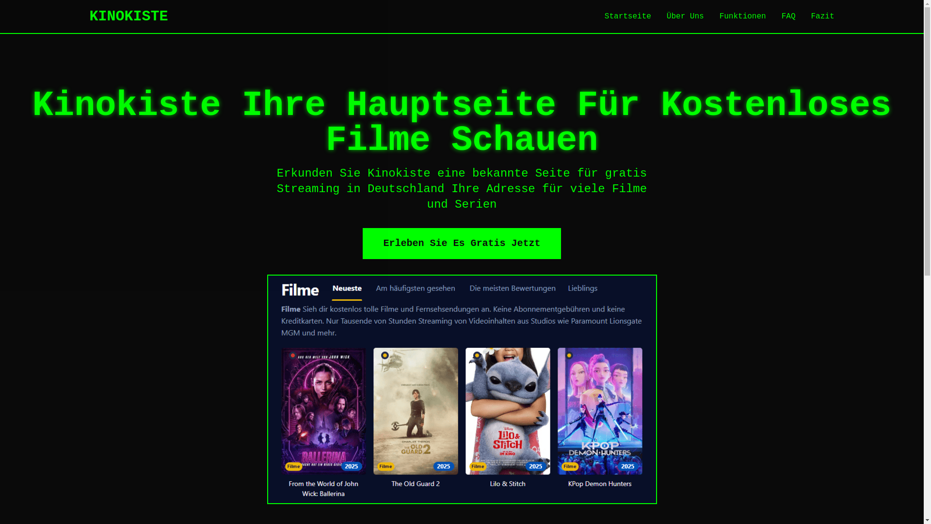 website screenshot of https://kinokiste-1vy7.pages.dev/
