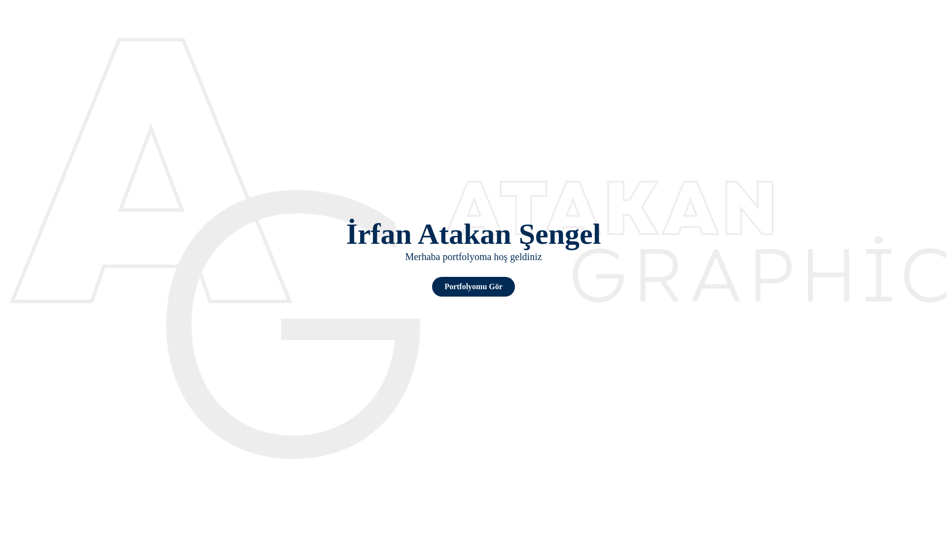 website screenshot of https://irfanatakan.site/