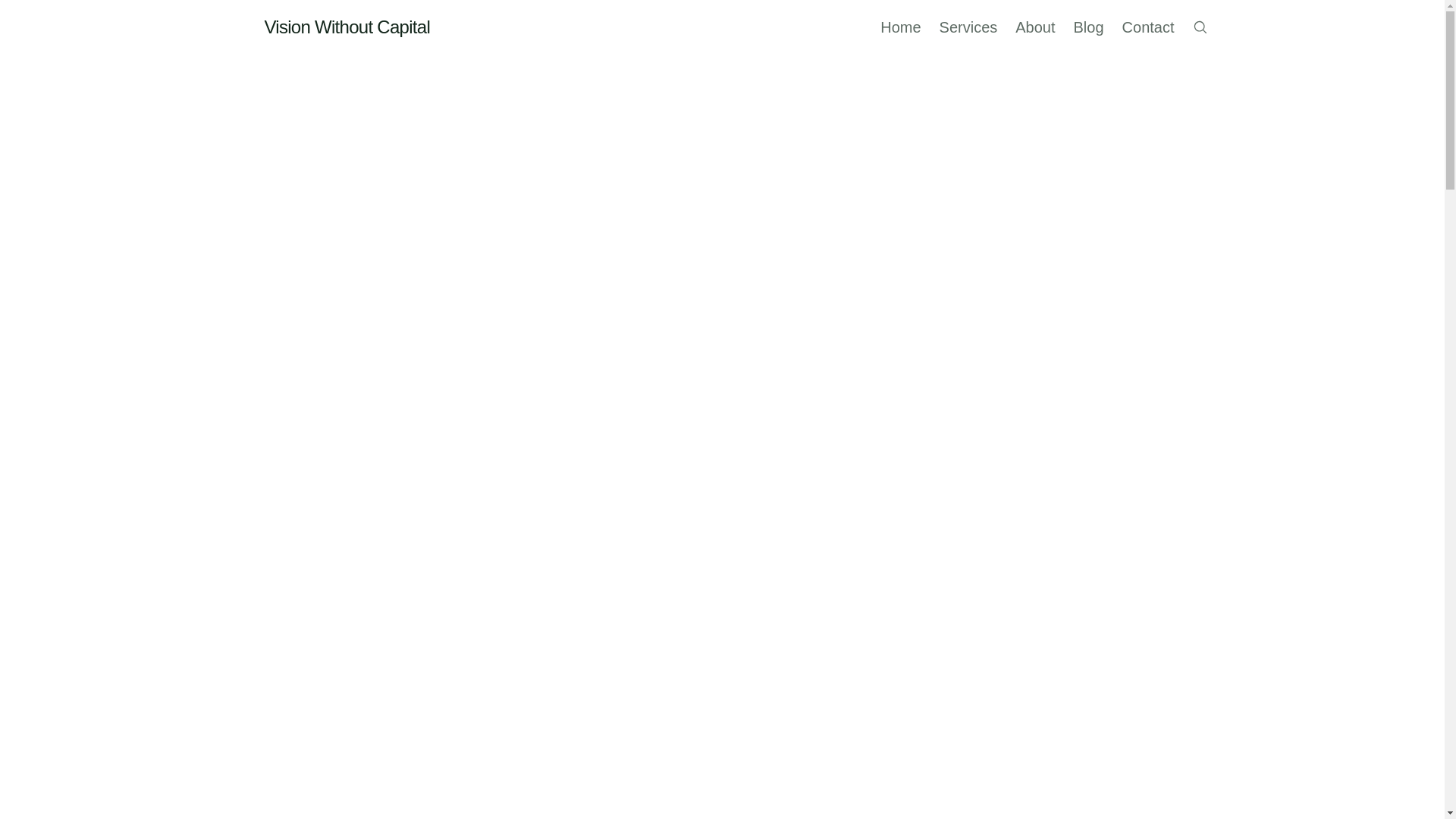 website screenshot of https://visionwithoutcapital.pages.dev/
