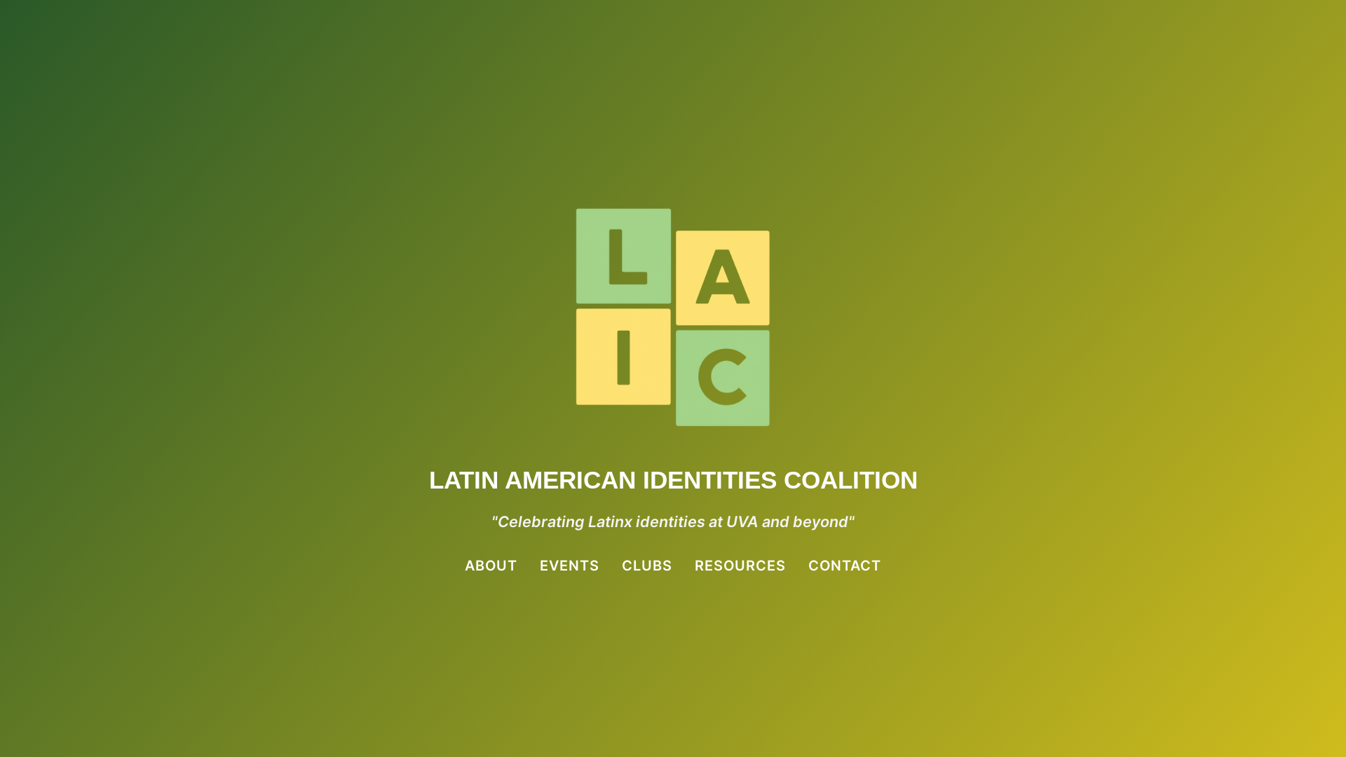 website screenshot of https://laicuva.org/