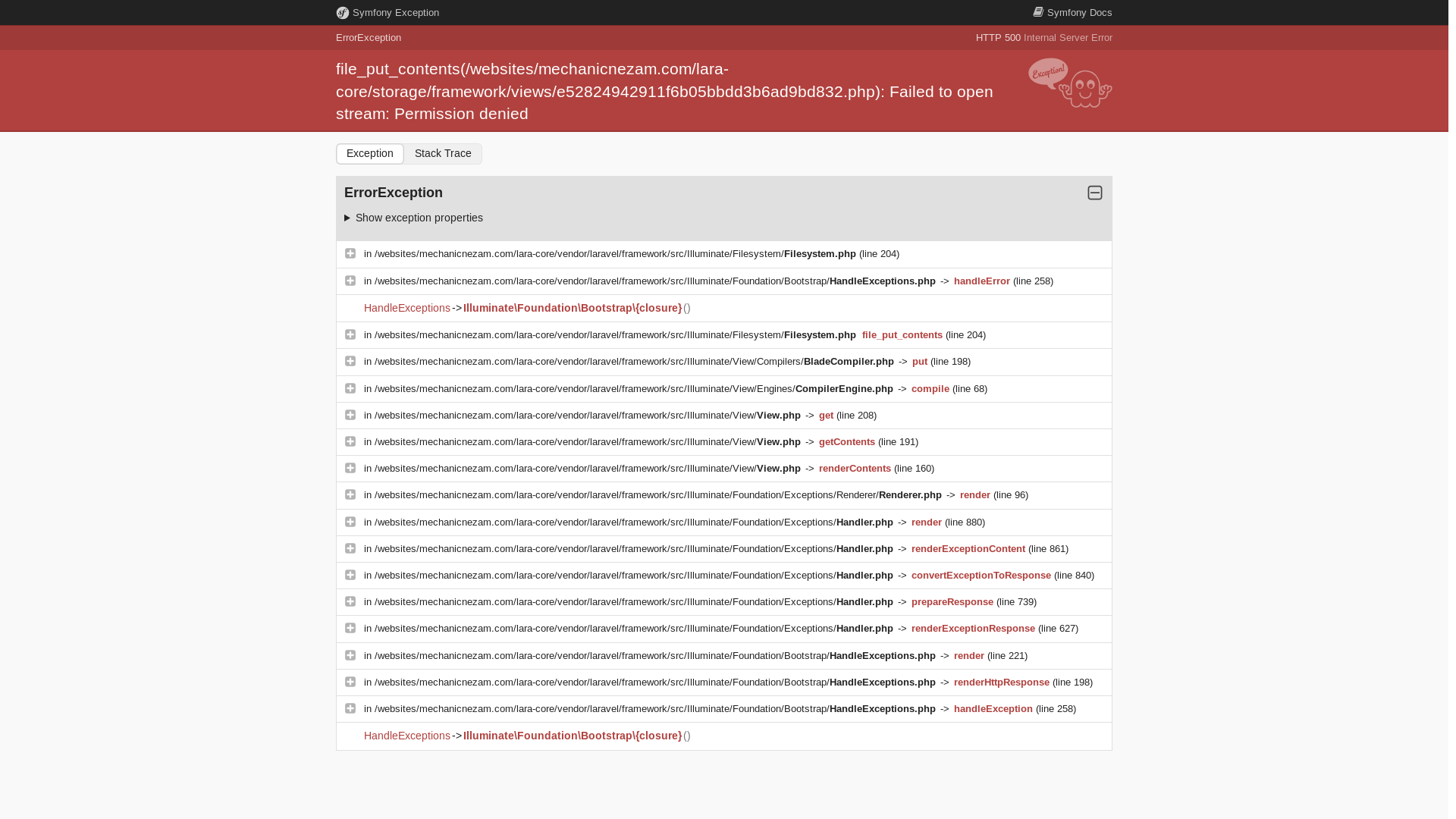 website screenshot of https://mechanicnezam.com/