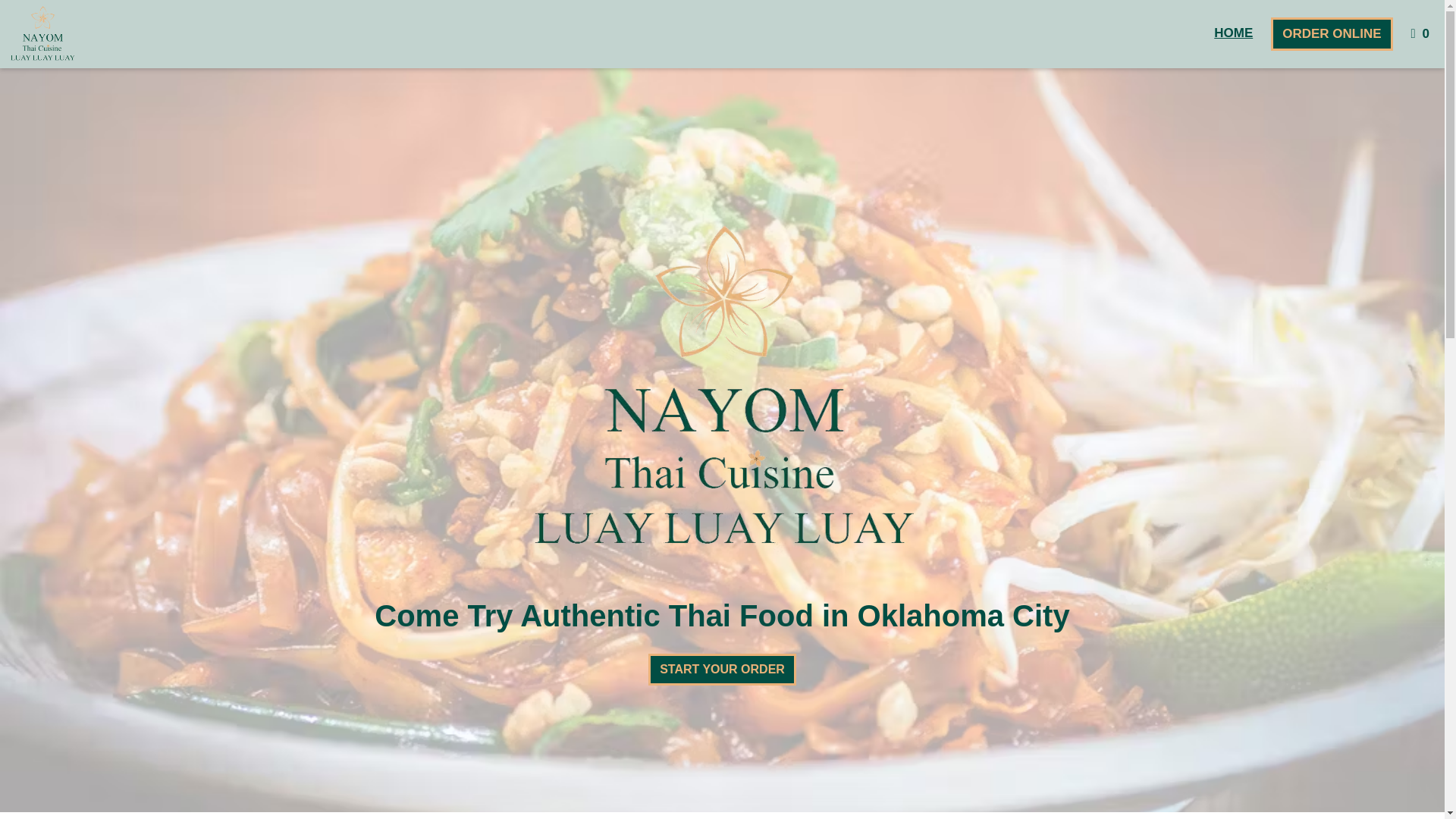 website screenshot of https://nayomthaicuisine.com/
