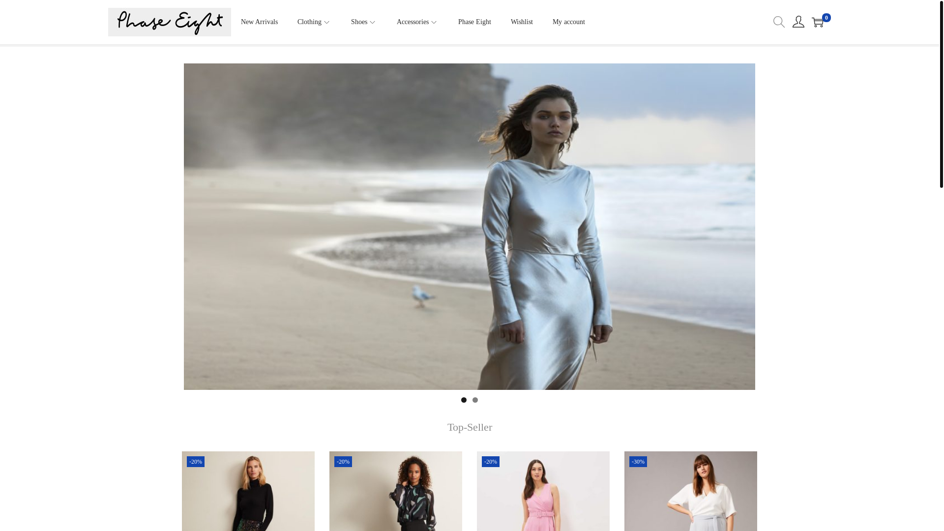 website screenshot of https://dawnwayer.shop/