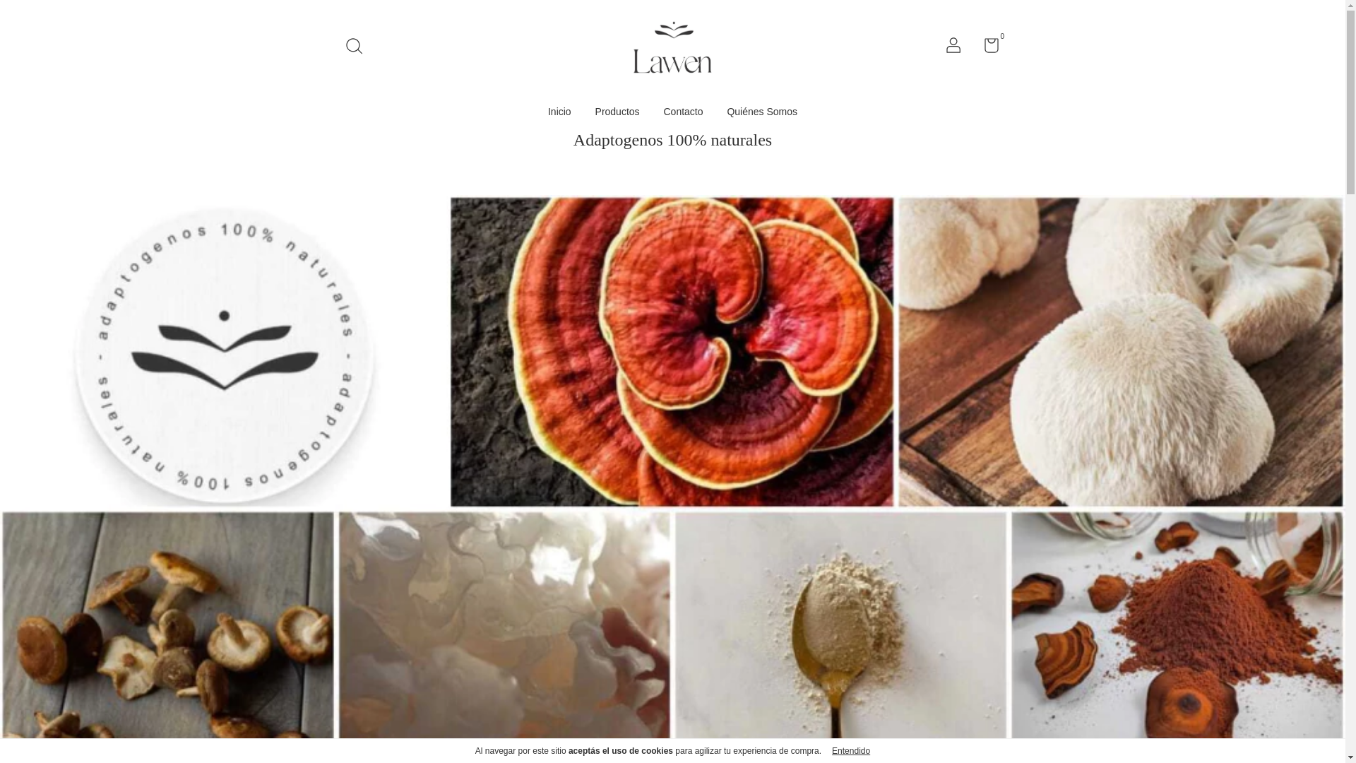 website screenshot of https://lawenlabs.com.ar/