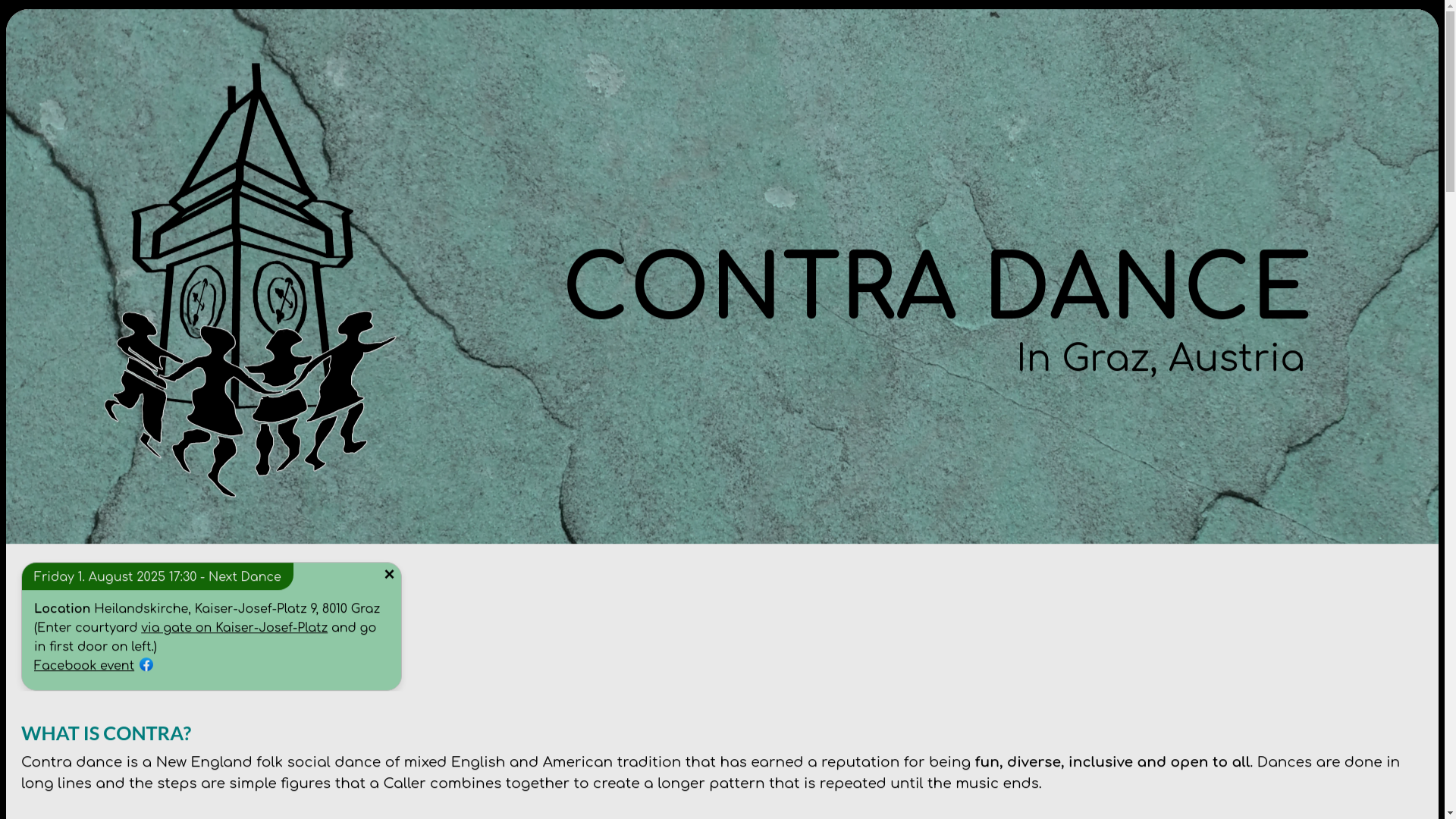 website screenshot of https://contradance-at.pages.dev/