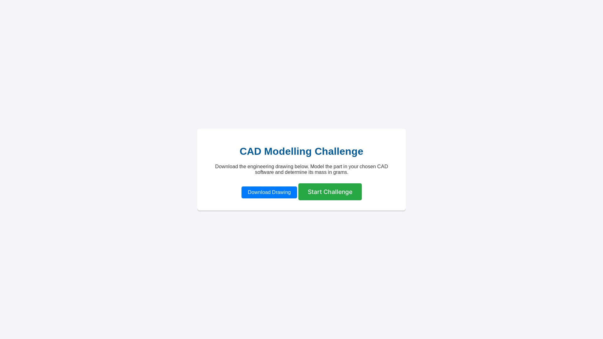 website screenshot of https://cadchallenge.pages.dev/