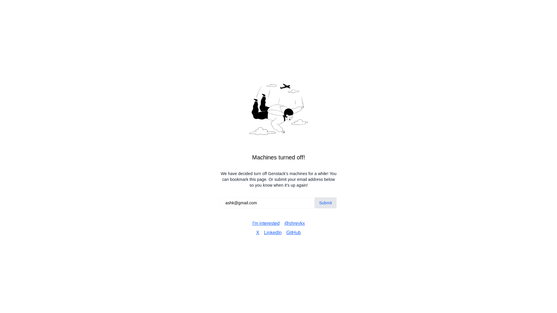 website screenshot of https://genstack-9az.pages.dev/