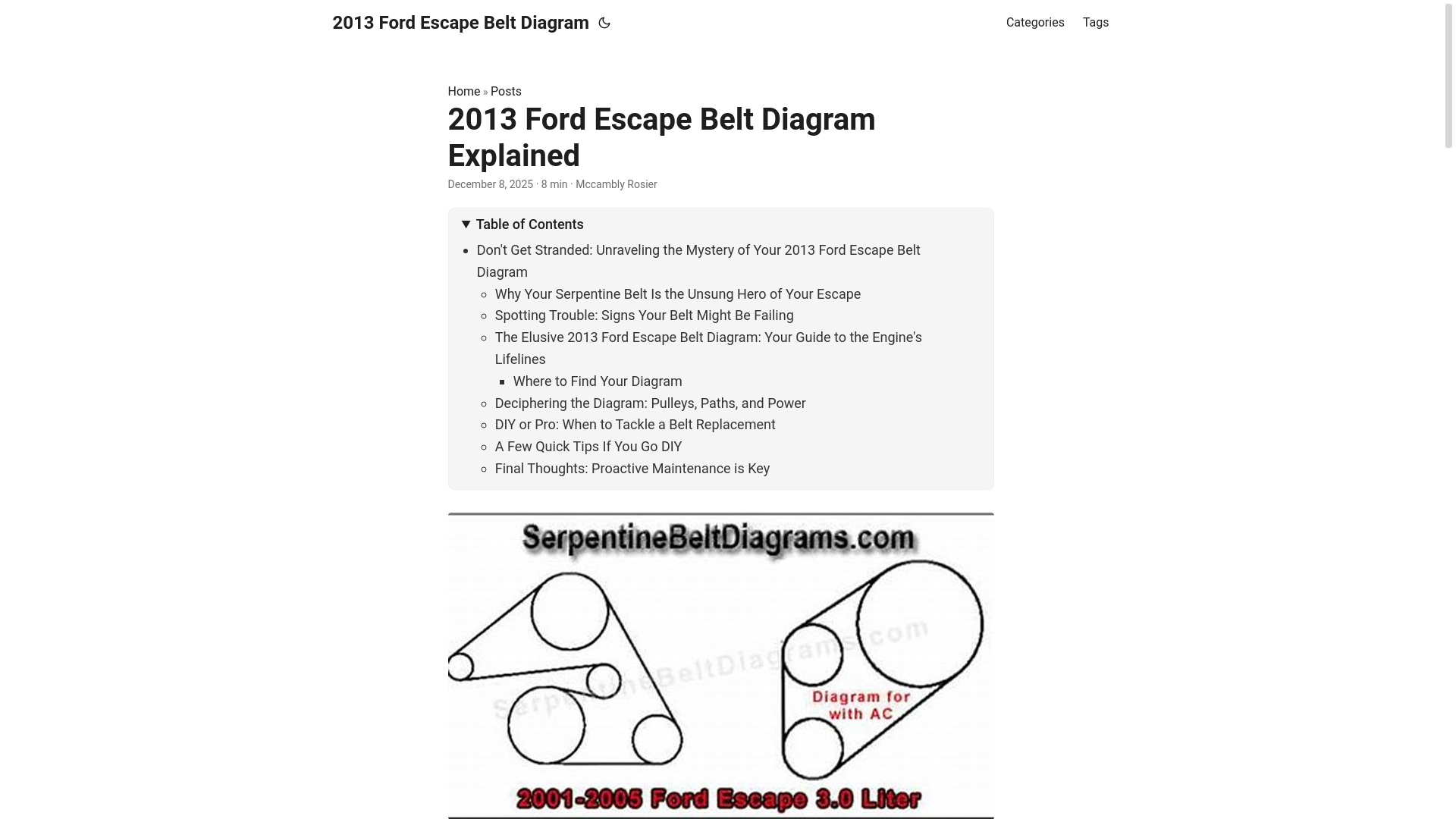 website screenshot of https://2013fordescapebeltdiagram.pages.dev/