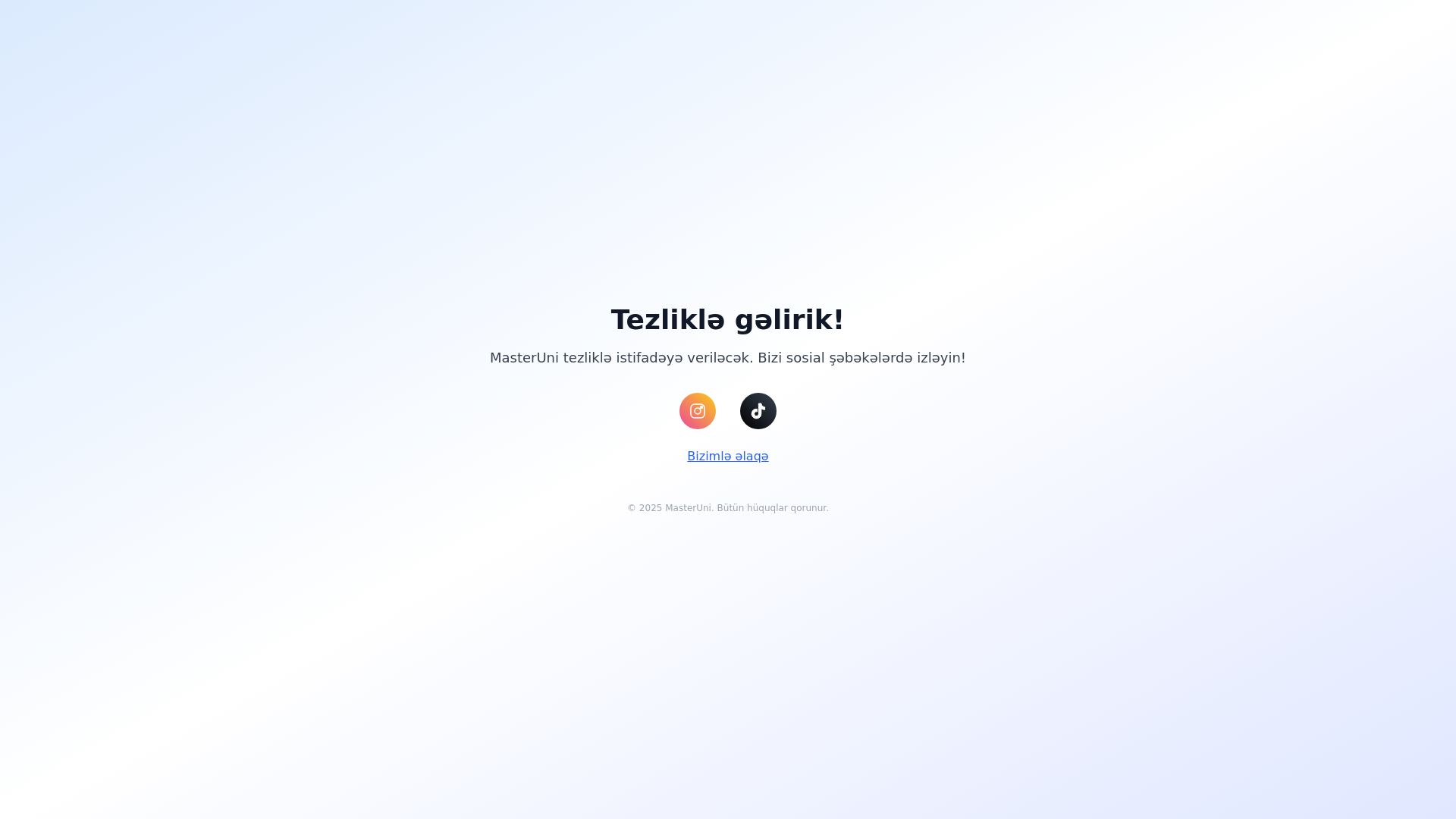 website screenshot of https://masteruni.app/