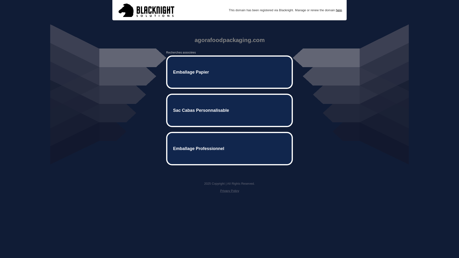 website screenshot of https://agorafoodpackaging.com/