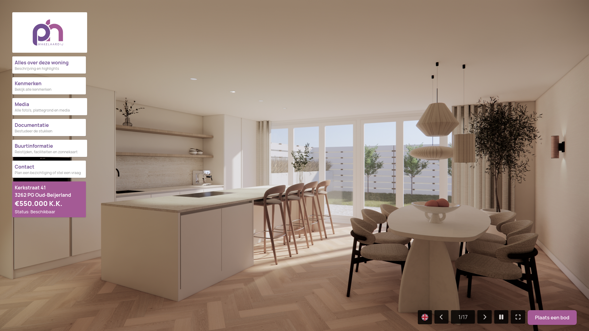 website screenshot of https://kerkstraat-41.nl/