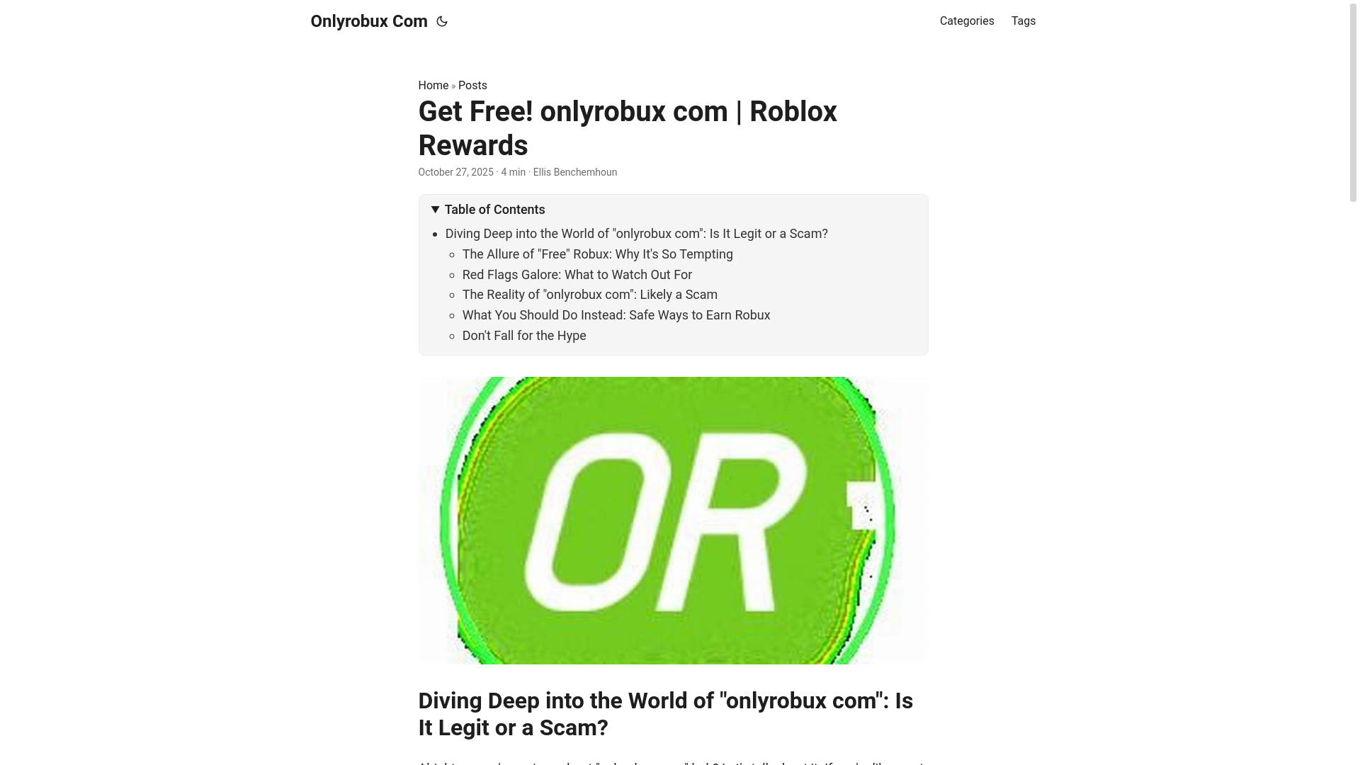 website screenshot of https://onlyrobux-com.pages.dev/