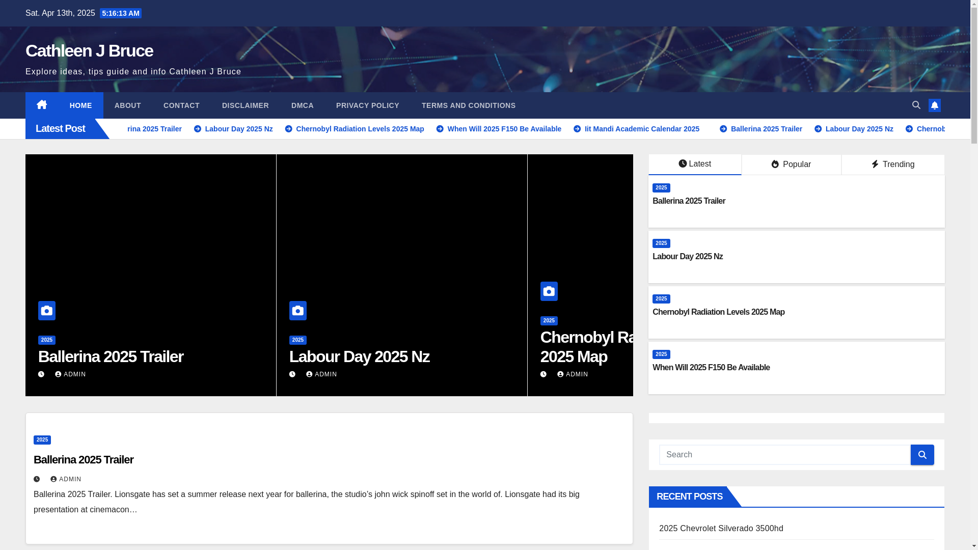 website screenshot of https://cathleenjbrucer.pages.dev/