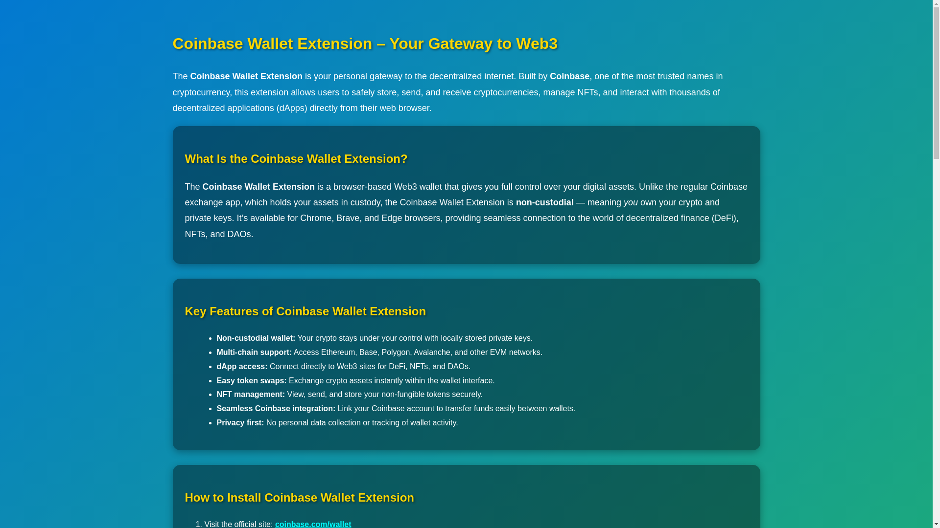 website screenshot of https://coimbse-extension.pages.dev/