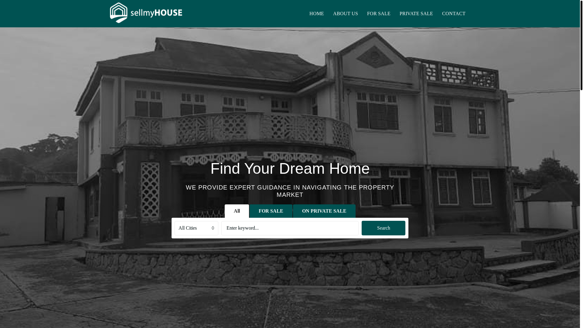 website screenshot of https://sellmyhouse.ng/