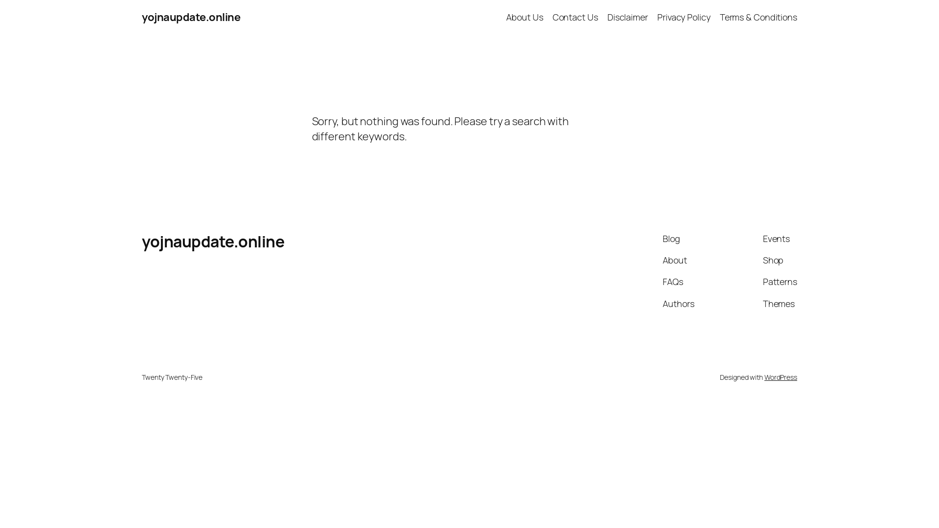 website screenshot of https://yojnaupdate.online/