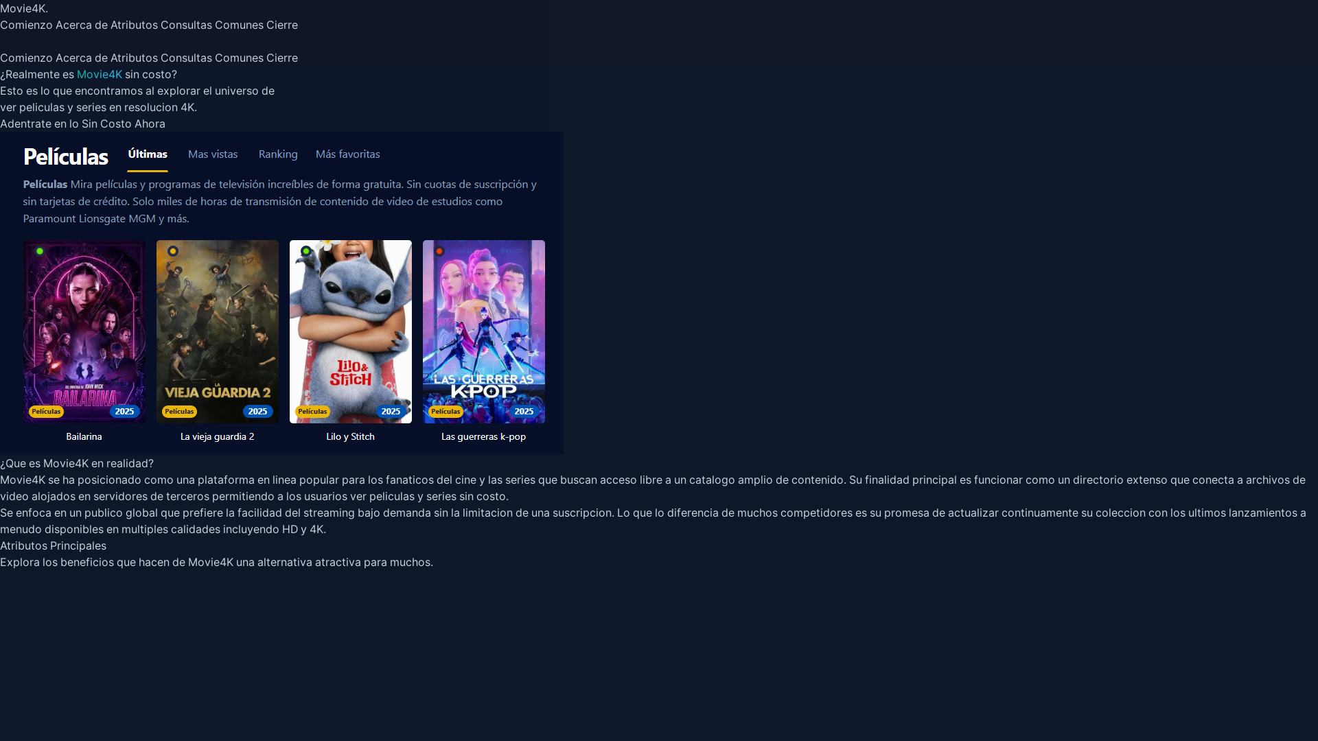 website screenshot of https://movie4k-5srf.pages.dev/