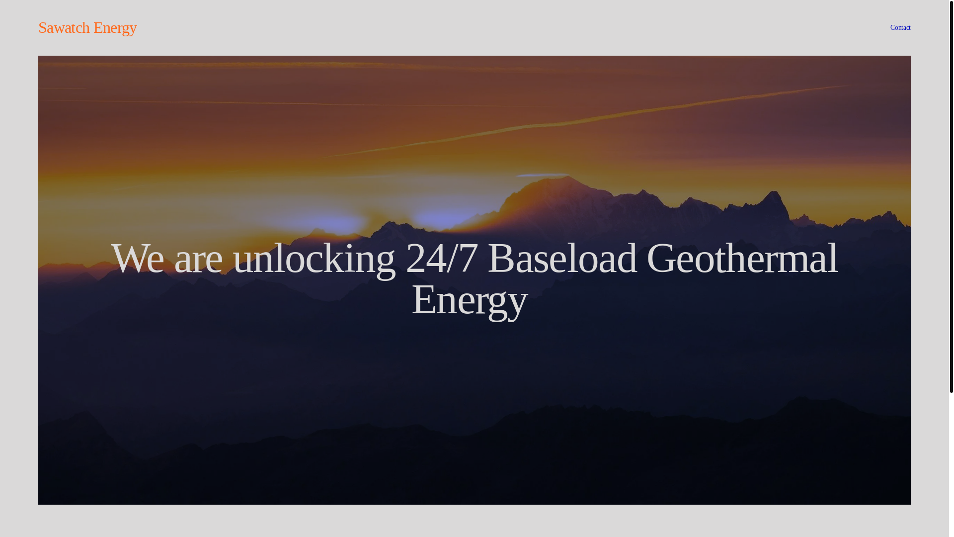 website screenshot of https://sawatchenergy.com/