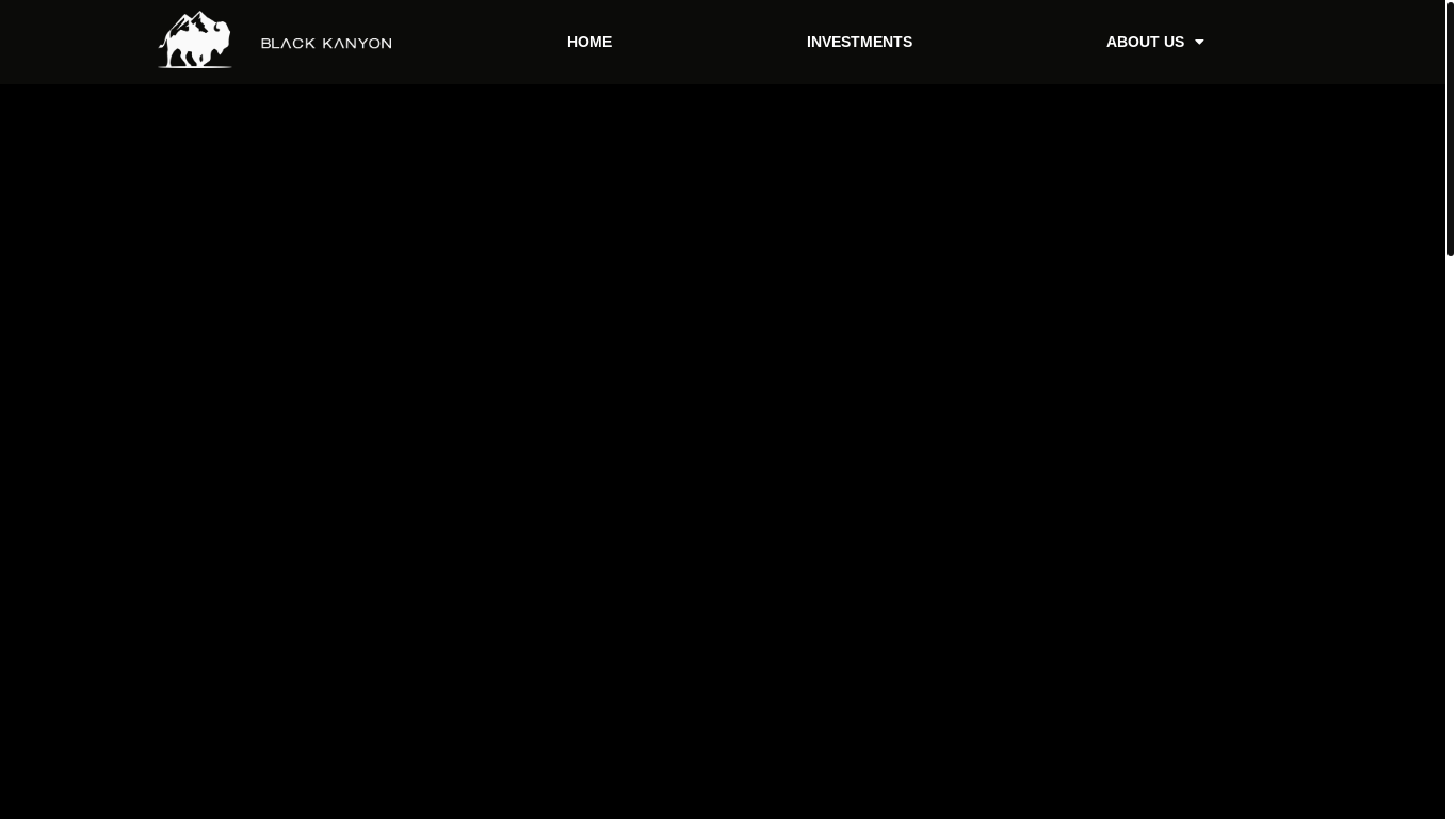 website screenshot of https://crewblackkanyon.com/