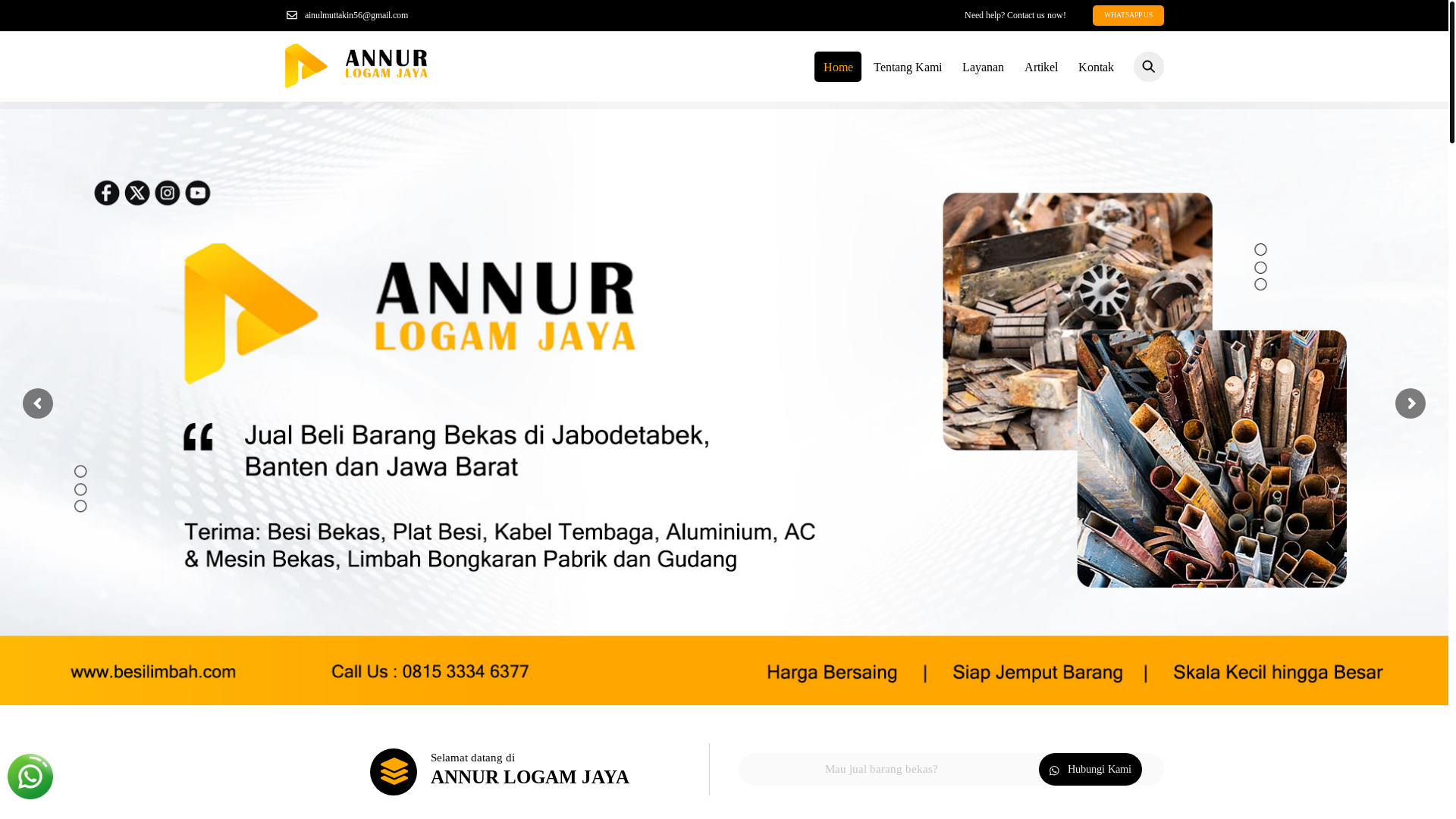 website screenshot of https://besilimbahannur.com/