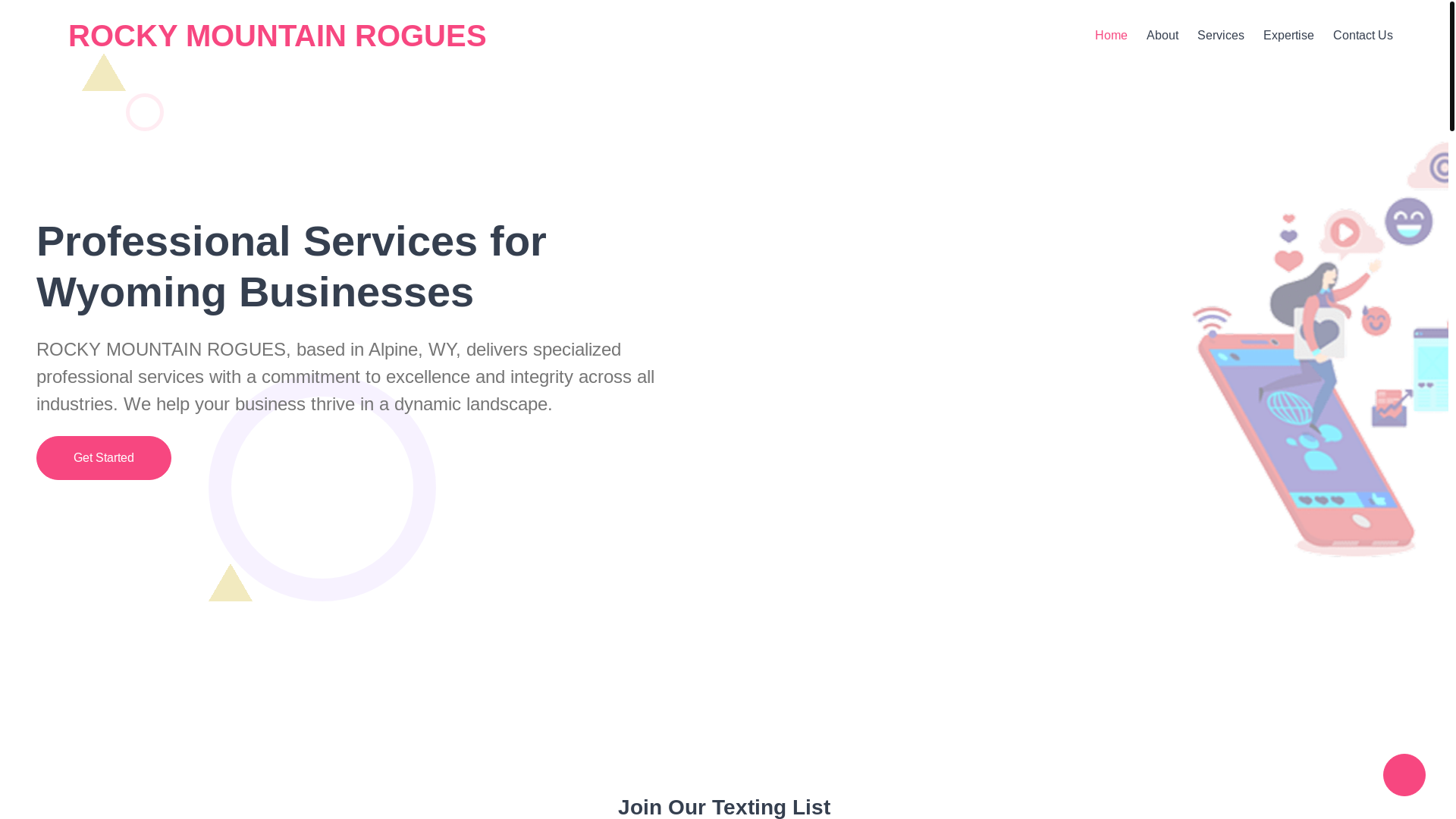 website screenshot of https://rocky-mountain-rogues.pages.dev/