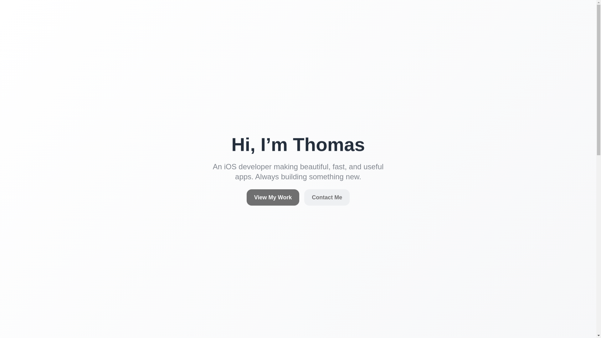 website screenshot of https://iosdeveloperguy.pages.dev/