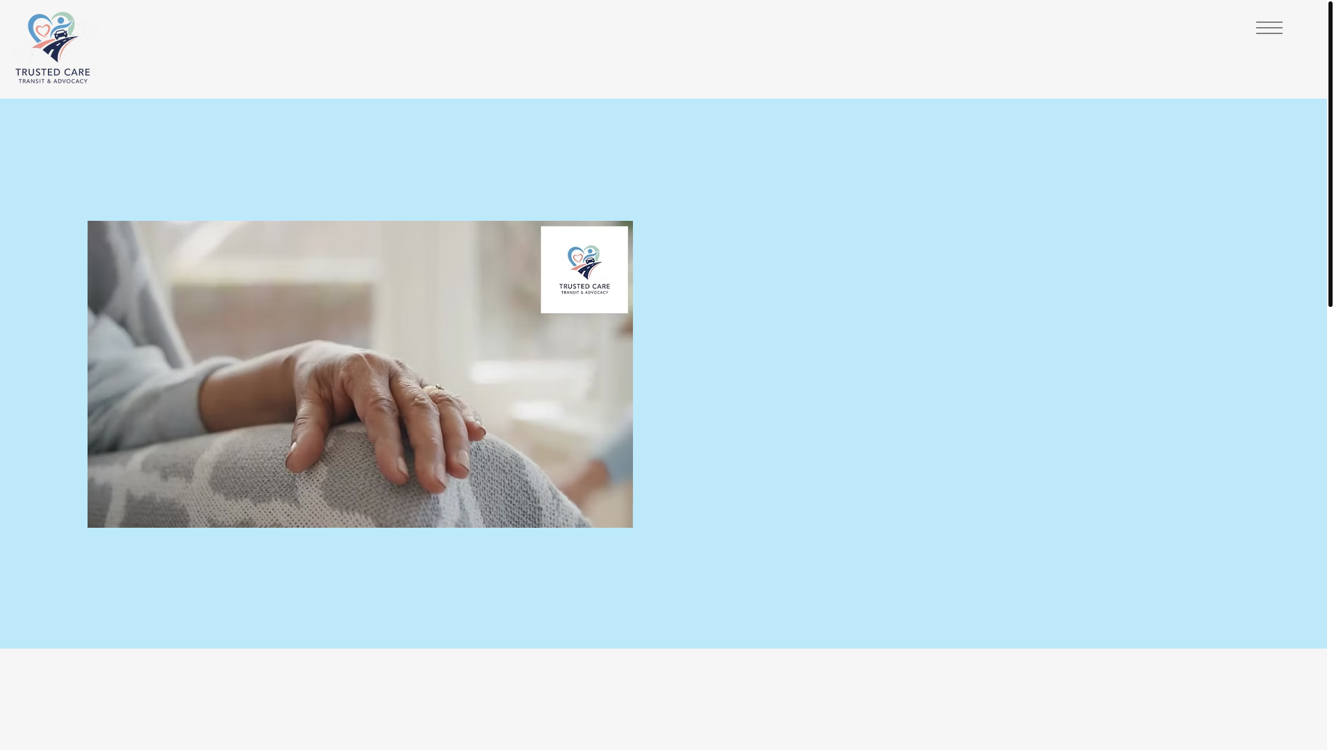 website screenshot of https://trustedcareadvocacy.com/