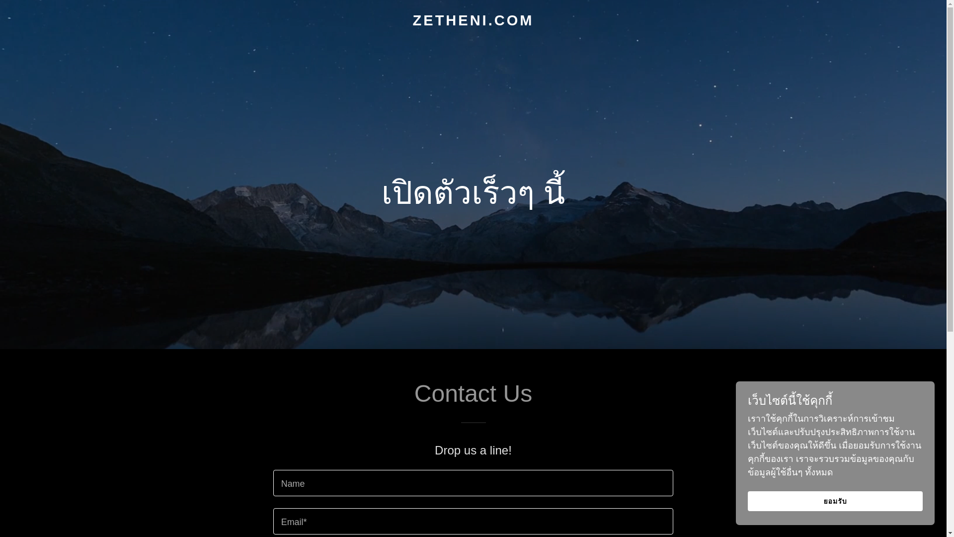 website screenshot of https://zetheni.com/