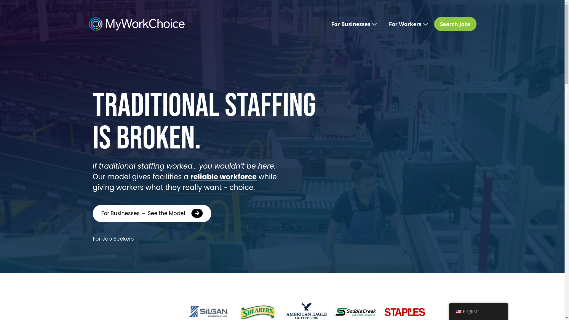 website screenshot of https://powermyworkchoice.com/