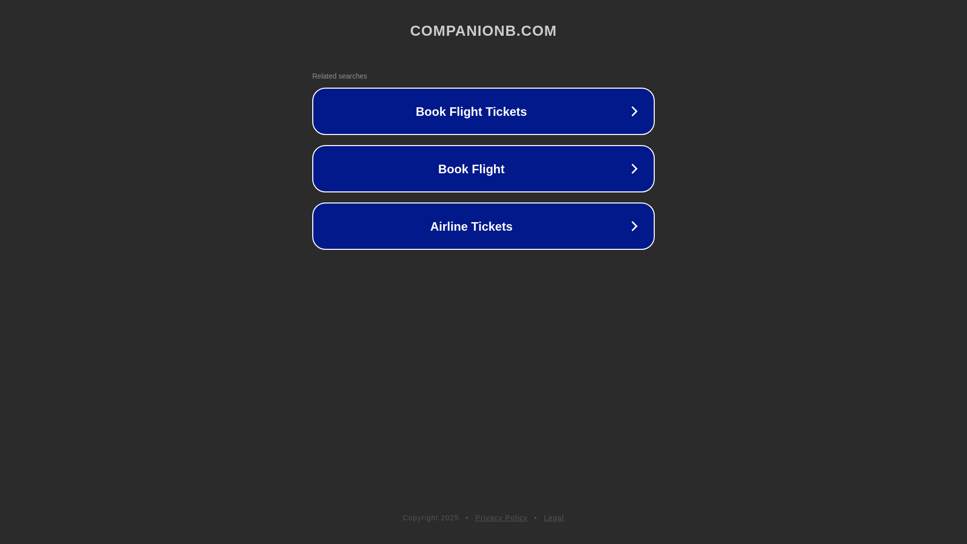 website screenshot of https://companionb.com/