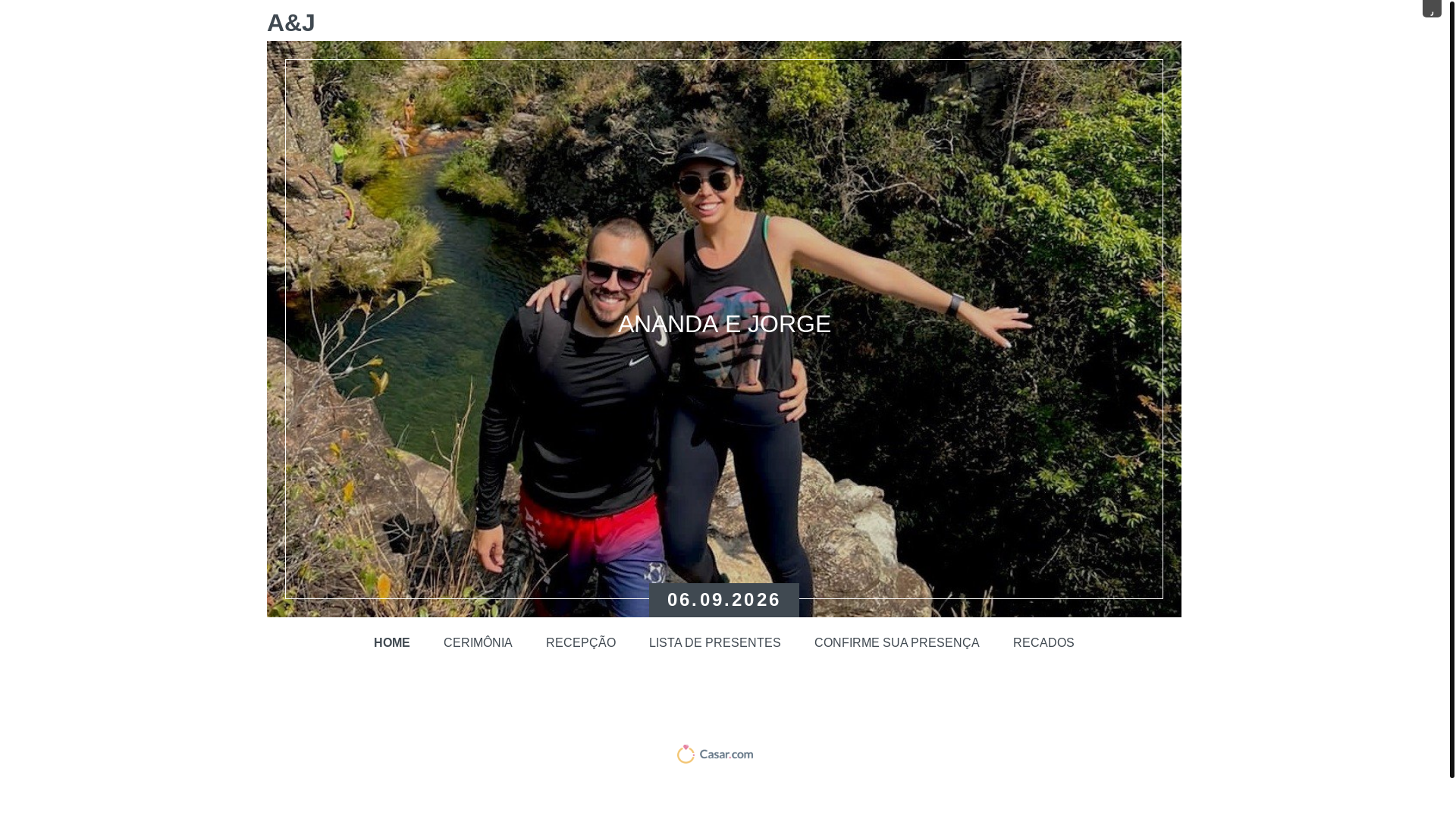 website screenshot of https://anandaejorge.com.br/