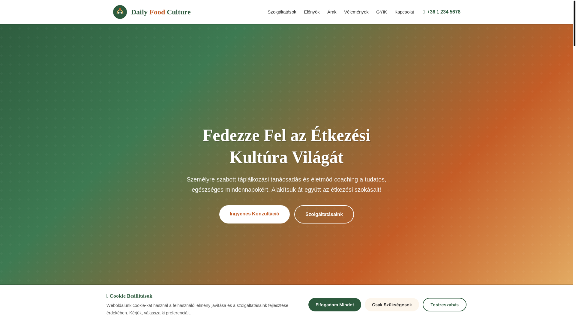 website screenshot of https://dailyfoodculturei.com/