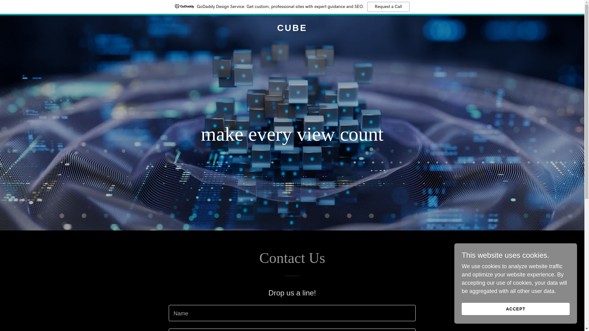 website screenshot of https://watchcube.ai/