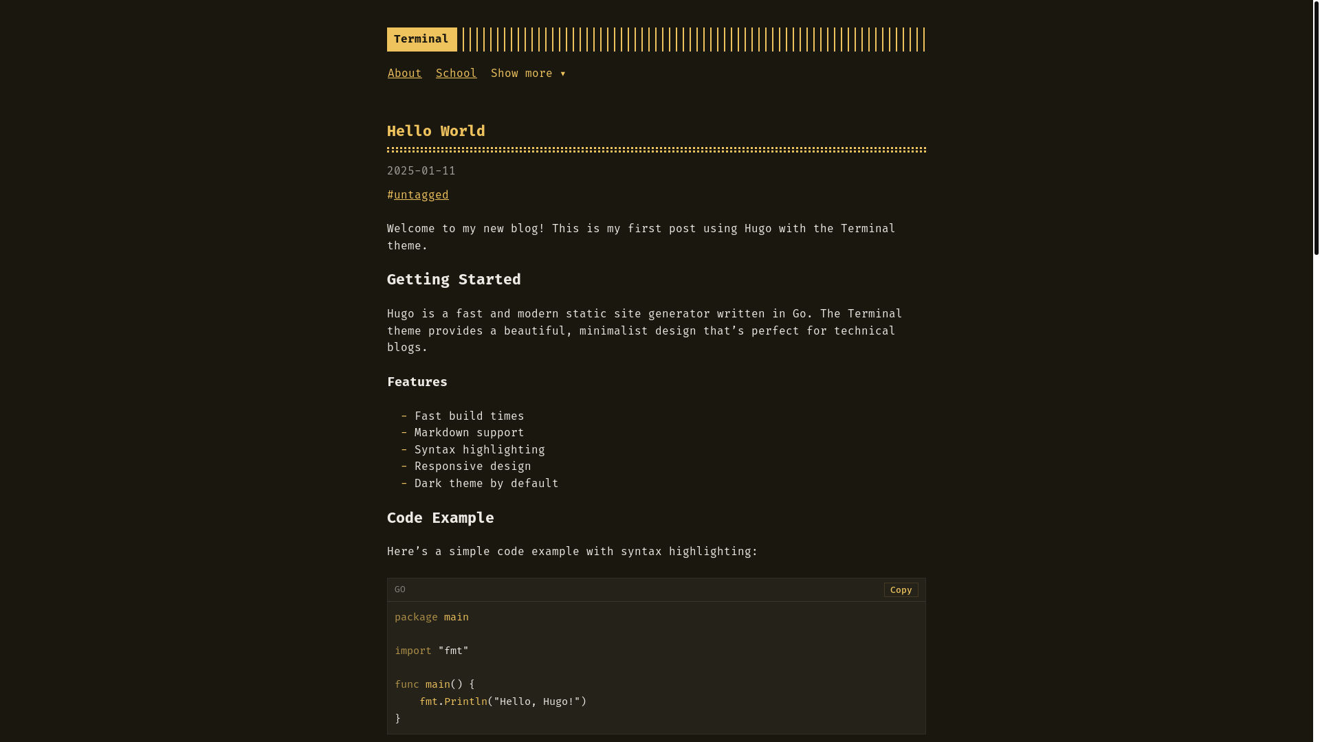 website screenshot of https://quantumquasar-blog.pages.dev/