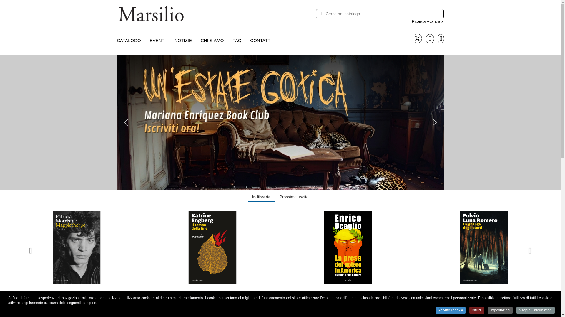 website screenshot of https://www.marsilioeditori.it/