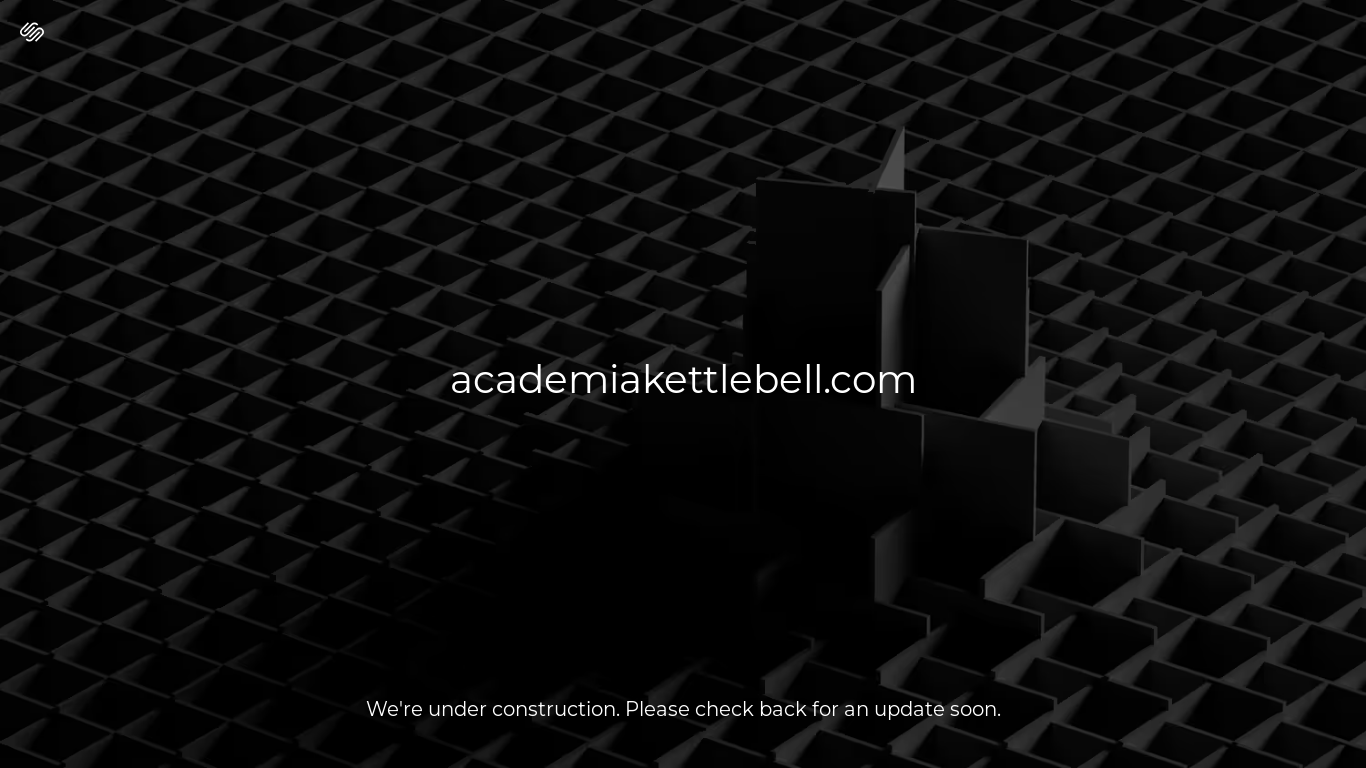 website screenshot of https://academiakettlebell.com/
