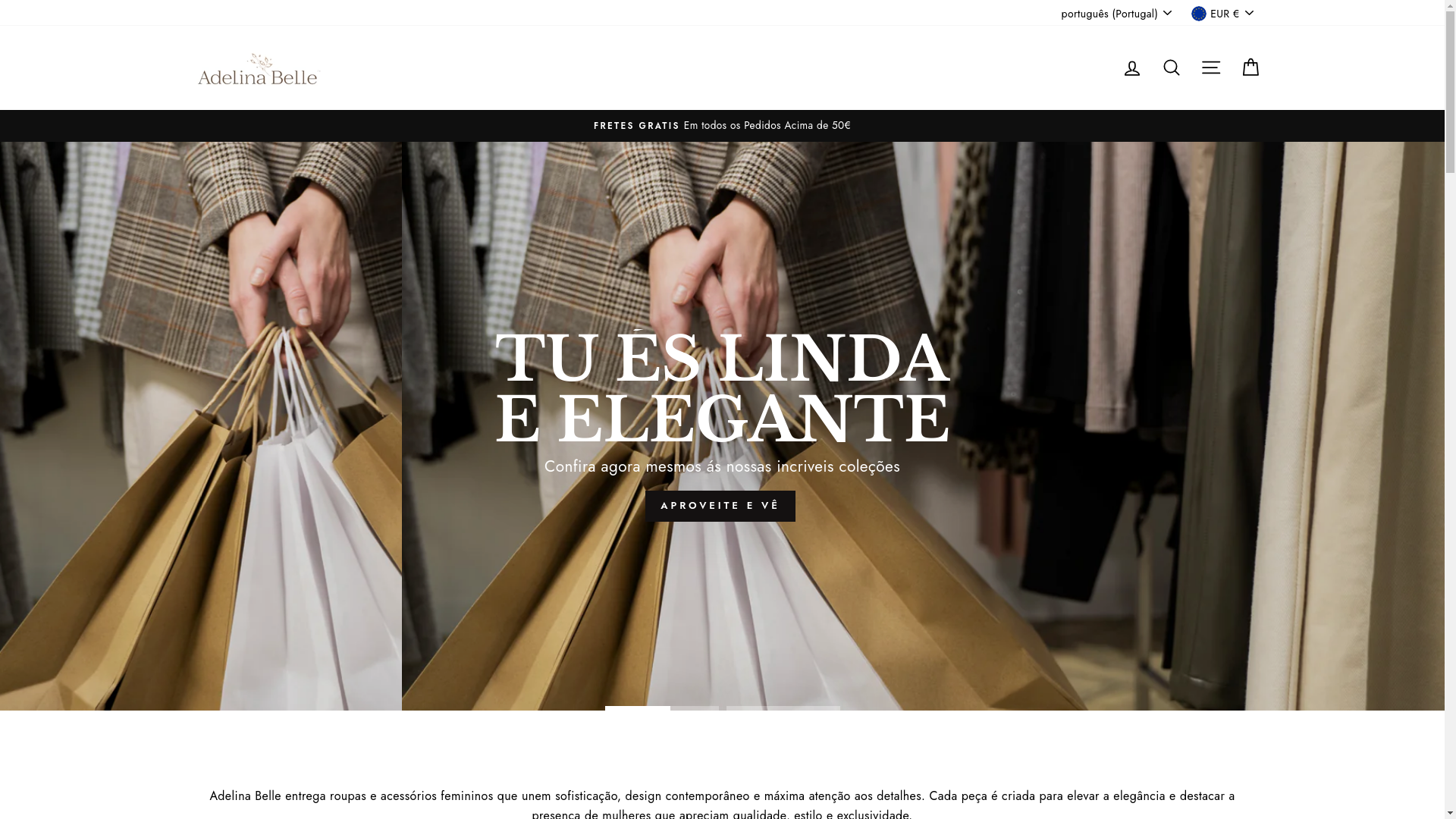 website screenshot of https://adelinabelle.shop/