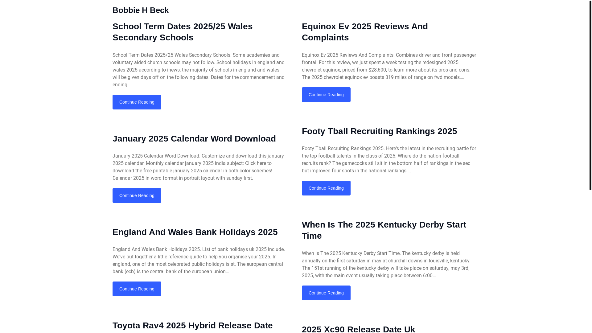 website screenshot of https://bobbiehbeckj.pages.dev/