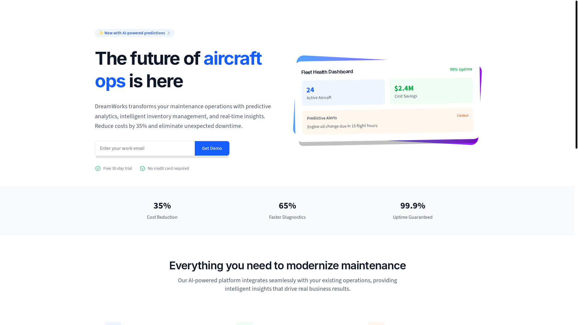 website screenshot of https://airvarahq.com/