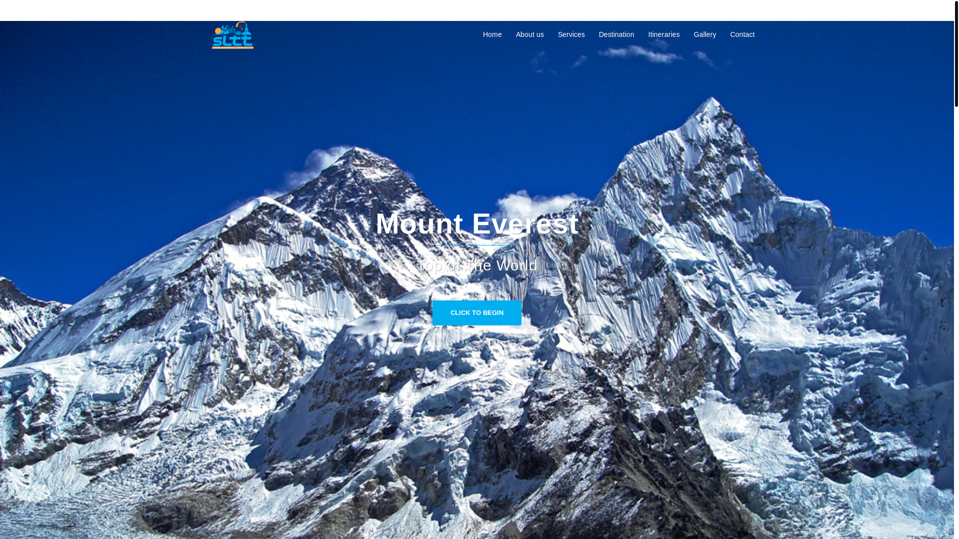 website screenshot of https://sacredlandnepal.com/
