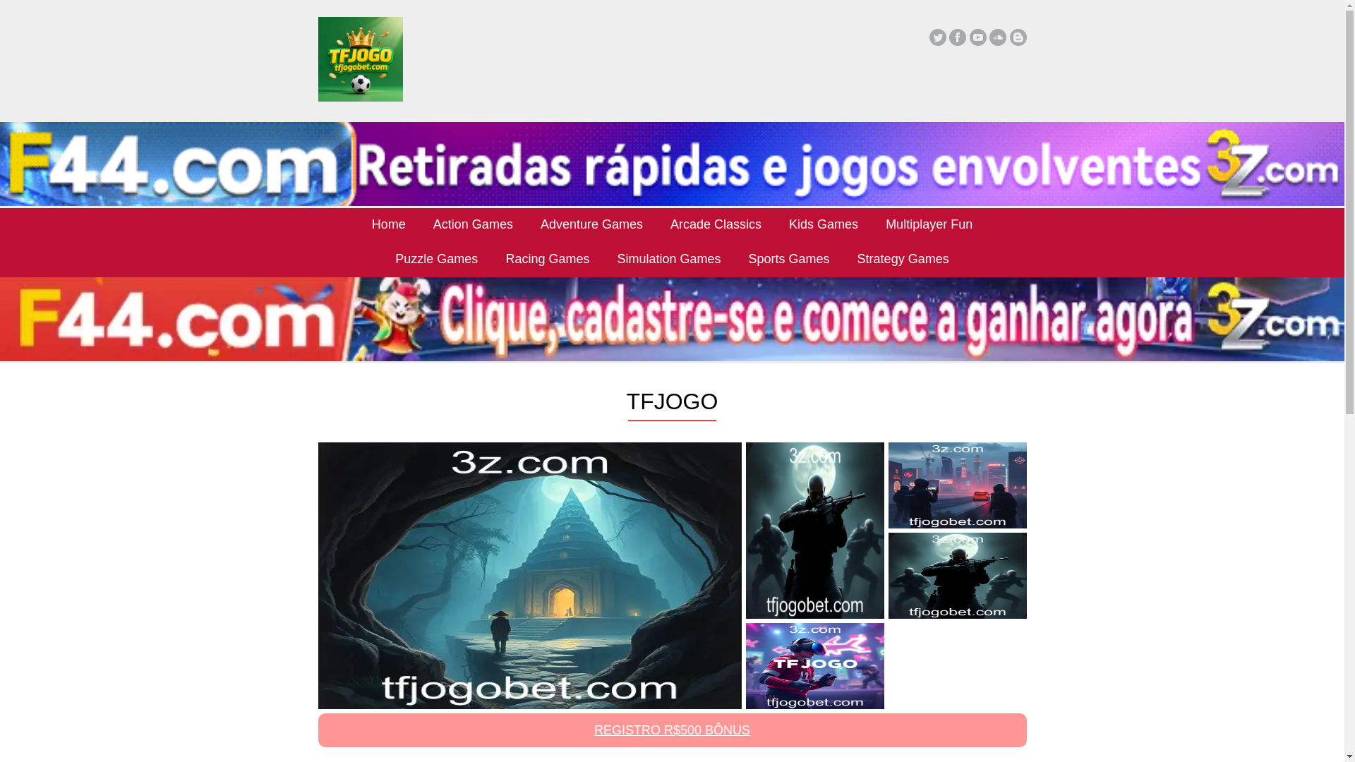 website screenshot of https://tfjogobet.com/
